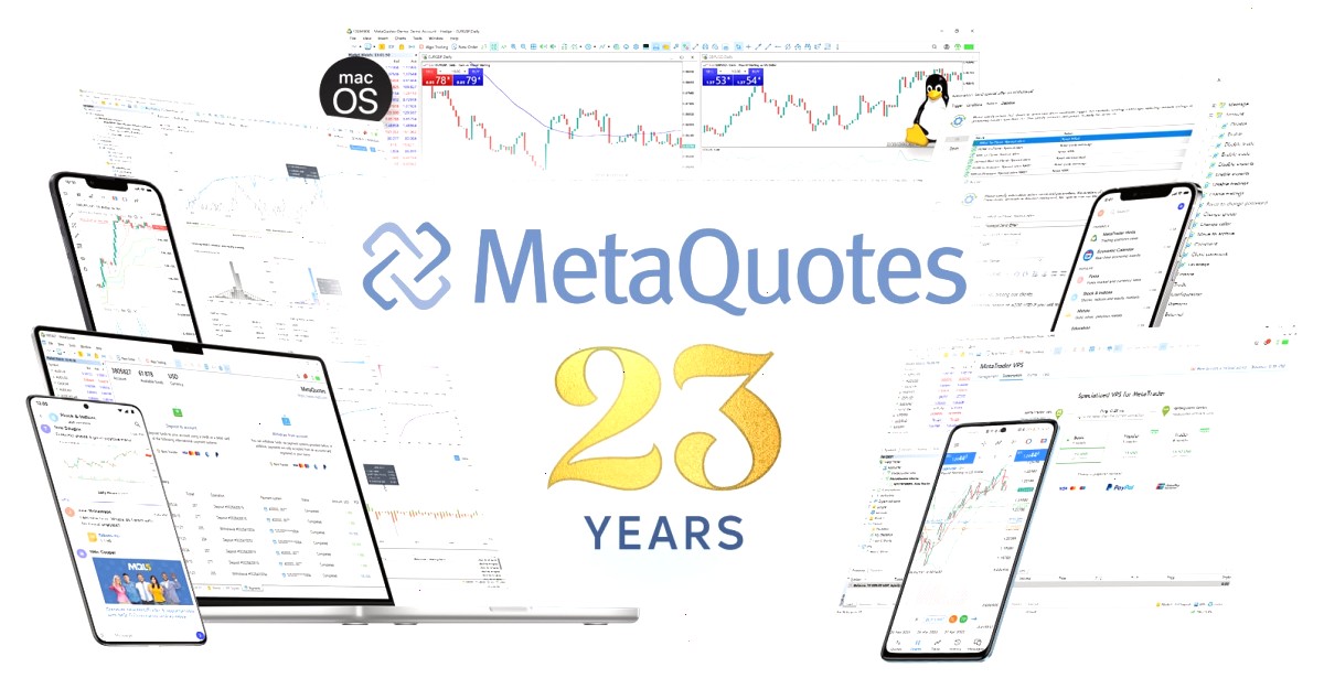 MetaQuotes成立23周年！